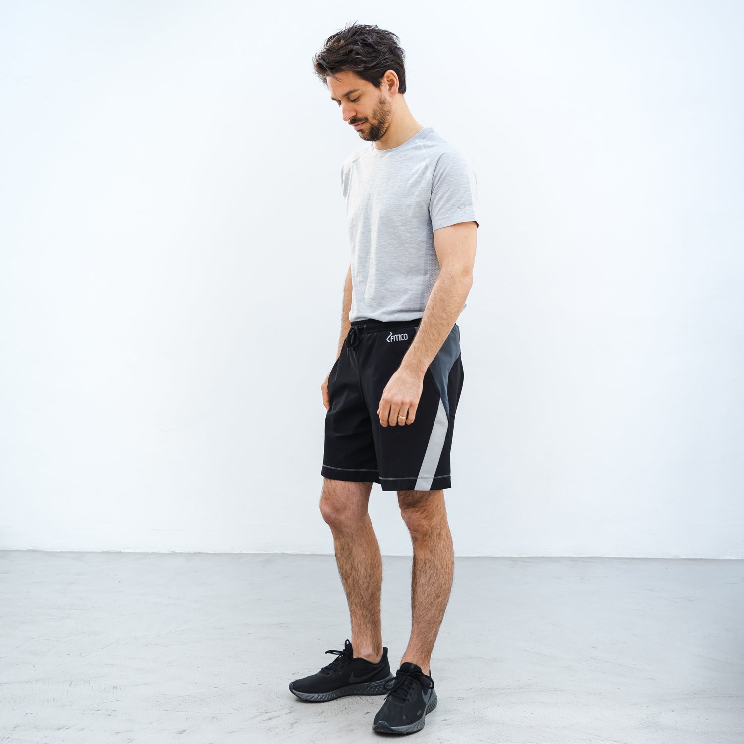 Men\'s Collection Shorts Fitico Endurance Sportswear – Black